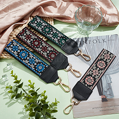 4Pcs 4 Color Polyester Wristlet Short Bag Straps&nbsp;AJEW-WR0001-83