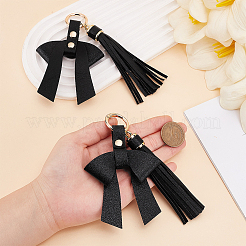2Pcs PU Leather Pendant Decorations&nbsp;HJEW-OC00345
