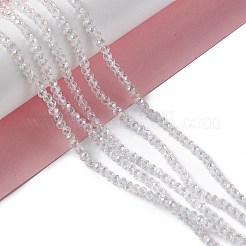 Crystal Glass Rondelle Beads Strands&nbsp;X-EGLA-F049C-03
