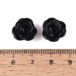 Natural Obsidian Carved Beads&nbsp;G-Q601-40A