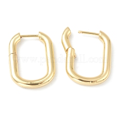 Brass Huggie Hoop Earrings&nbsp;EJEW-L234-027A-G