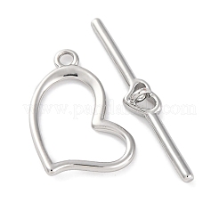 Rack Plating Eco-Friendly Brass Toggle Clasps&nbsp;KK-S403-15P