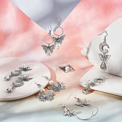 DIY Butterfly Drop Earring Making Kits&nbsp;DIY-SC0018-68
