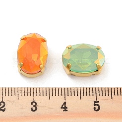 Oval Opal Sew On Rhinestones&nbsp;RGLA-G024-04B-G