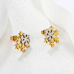 304 Stainless Steel Stud Earrings for Women&nbsp;WGCD618-01