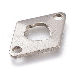 Tarnish Resistant 304 Stainless Steel Links Connectors&nbsp;STAS-O136-25P
