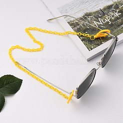 Personalized ABS Plastic Cable Chain Necklaces&nbsp;NJEW-JN02996-M