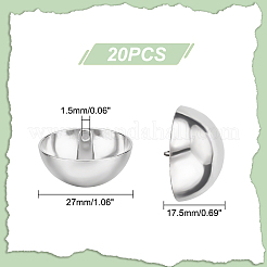 20Pcs Alloy Shank Buttons&nbsp;BUTT-UN0001-07
