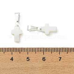 Natural Freshwater Shell Pendants&nbsp;PALLOY-JF05395