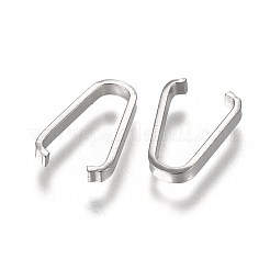 Tarnish Resistant 201 Stainless Steel Open Quick Link Connectors&nbsp;STAS-L238-028B-P
