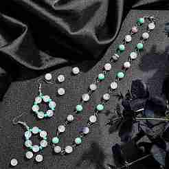 Natural Selenite Beads Strands&nbsp;G-AR0001-79