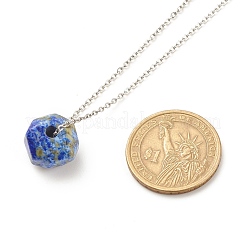 Natural Gemstone Pendant Necklace&nbsp;NJEW-JN03891