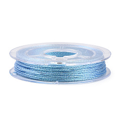 12 Rolls 12 Colors Luminous Polyester Sewing Metallic Thread&nbsp;OCOR-WH0087-05