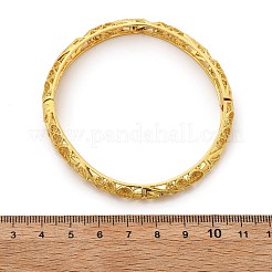 Brass Bangles for Women&nbsp;BJEW-D313-03G