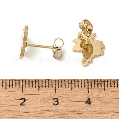 Ion Plating(IP) 304 Stainless Steel Studs Findings&nbsp;STAS-I206-39G