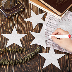 60Pcs Paper Glitter Star Wall Decoration&nbsp;AJEW-SP0001-17B