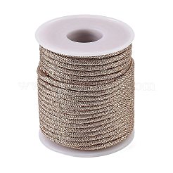 Polyester Braided Metallic Cord with Inner Core&nbsp;OCOR-NH0001-02A