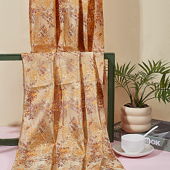Flower Pattern Polyester Fabric&nbsp;DIY-WH0504-904D
