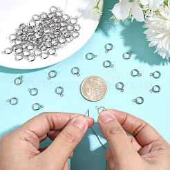 80Pcs 304 Stainless Steel Tube Bails&nbsp;STAS-PA0001-04B