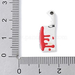 Alloy Enamel Pendants&nbsp;PALLOY-Q031-10AS-A