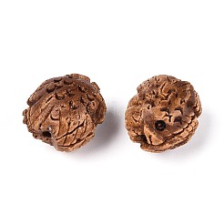 Natural Walnut Wood Beads&nbsp;WOOD-N021-05