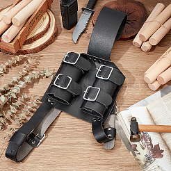 PU Leather with Iron Fencing Sheath&nbsp;AJEW-WH0505-40A