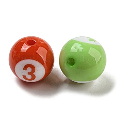 Opaque Acrylic Beads&nbsp;SACR-G039-01
