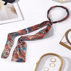 1Pc Polyester Iron and Resin Hair Bands&nbsp;OHAR-LP0003-007A