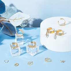 DIY Charm Cuff Ring Making Kit&nbsp;STAS-UN0051-41