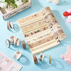 20pcs 5 Styles Scrapbooking Stickers&nbsp;DIY-TAC0029-03C