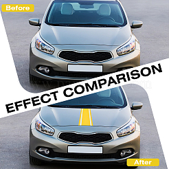PVC Car Hood Stickers&nbsp;DIY-WH0308-961A