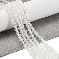Natural White Jade Beads Strands&nbsp;G-B128-A02-01