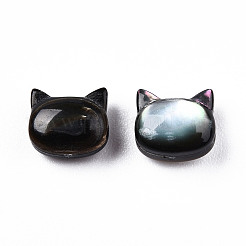 Natural Black Lip Shell Beads&nbsp;X-SSHEL-N032-47