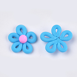 Handmade Polymer Clay Cabochons&nbsp;CLAY-S091-33C