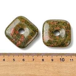 Natural Unakite Pendants&nbsp;GG-D003-B02-05