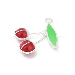 Alloy Enamel Pendants&nbsp;PALLOY-R151-43P-02