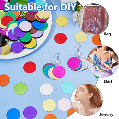 144G PVC Sequins Pendants&nbsp;PVC-DC0001-02A
