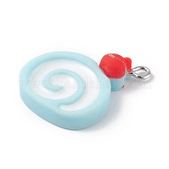Opaque Resin Imitation Food Pendants&nbsp;RESI-D064-03P-14