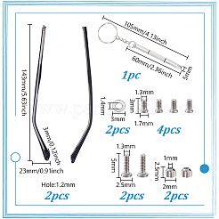 Alloy Eyeglass Leg Accessories&nbsp;FIND-GA0007-35A