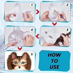 DIY Masquerade Masks Kits&nbsp;AJEW-WR0002-85
