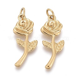 Valentine's Day Ion Plating(IP) 304 Stainless Steel Pendants&nbsp;X-STAS-I164-019G