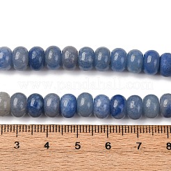 Dyed & Heated Natural Blue Aventurine Beads Strands&nbsp;G-F642-05-1