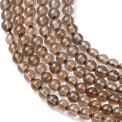 Natural Smoky Quartz Beads Strands&nbsp;G-Z116-A03-2mm