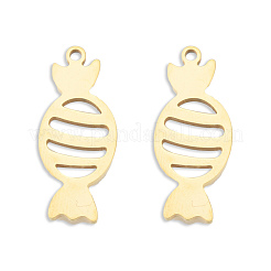 Ion Plating(IP) 201 Stainless Steel Pendants&nbsp;STAS-N098-128LG