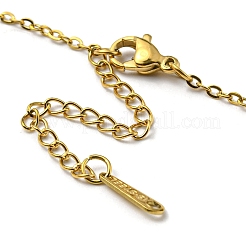 304 Stainless Steel Pendant Necklaces&nbsp;LS-NJEW-Z025-05G
