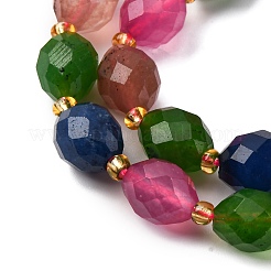 Natural White Jade Beads Strands&nbsp;G-D305-B01-01G