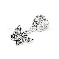 Rack Plating Brass European Dangle Charms&nbsp;KK-R200-05AS-02
