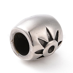 304 Stainless Steel European Beads&nbsp;STAS-M301-34AS
