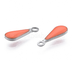 304 Stainless Steel Enamel Charms&nbsp;STAS-N092-178