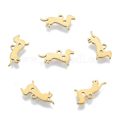 Ion Plating(IP) 201 Stainless Steel Silhouette Charms&nbsp;STAS-N098-122LG